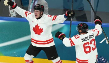 Islanders’ Bo Horvat scores in Canada’s 5-0 thrashing of Czechia
