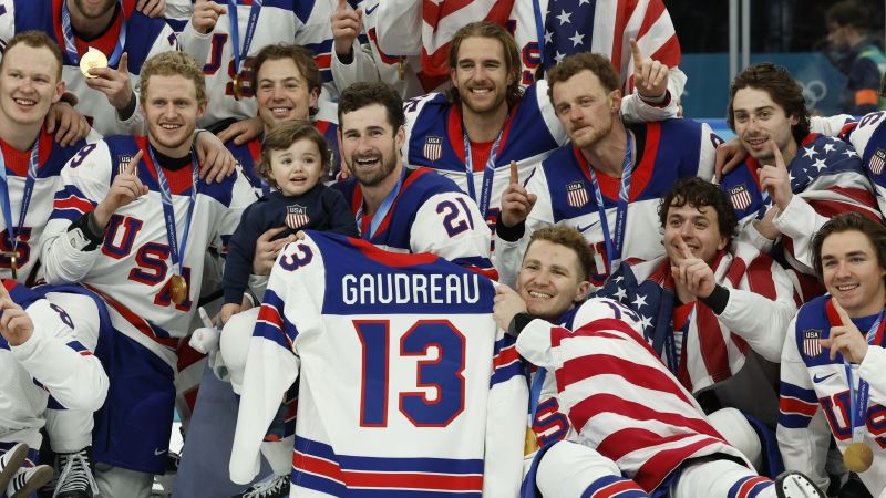 Johnny Gaudreau: Winning it for Johnny Hockey – Team USA wins a historic gold and honors a fallen teammate