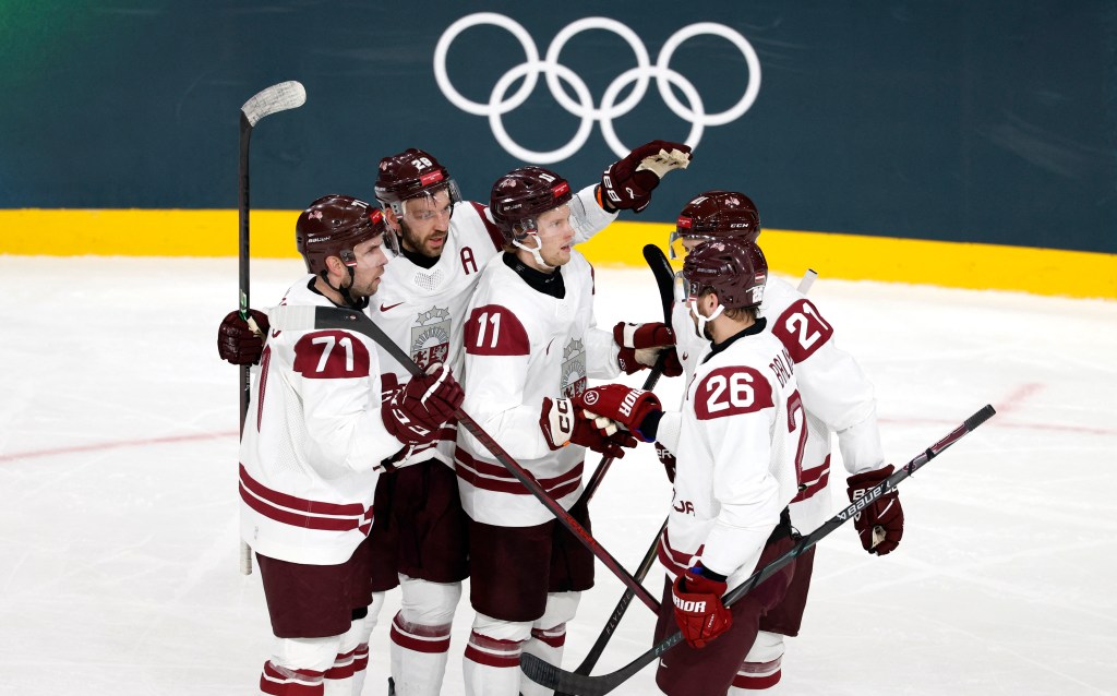 Saturday marked Latvia's first Olympic win since 2014. 