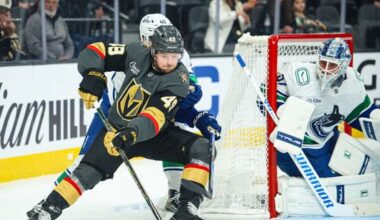 Knights snap five-game losing streak with 5-2 win over Canucks