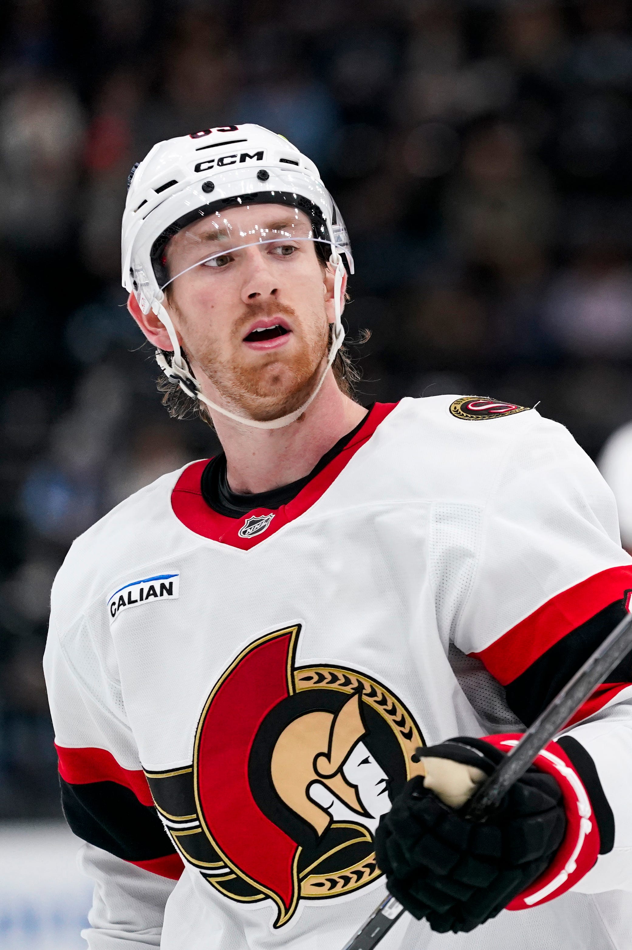 NHL: JAN 07 Senators at Mammoth