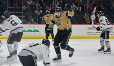 Golden Monsters Dominate Steelheads 6-0 with High Rolling Power Play