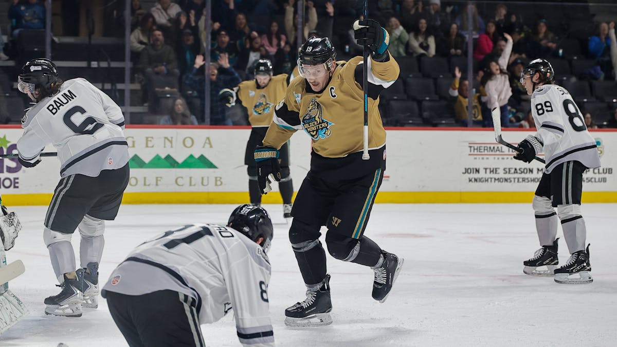 Golden Monsters Dominate Steelheads 6-0 with High Rolling Power Play