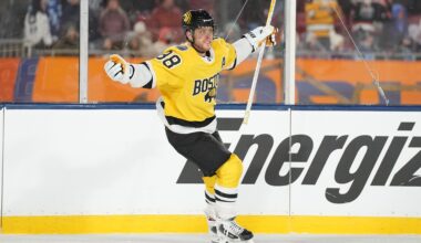 David Pastrnak Rips 'Joke' Penalty Call by Referee on OT Goal During Bruins' Loss vs. Lightning