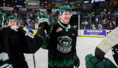 Checking in with Kraken prospect with Julius Miettinen
