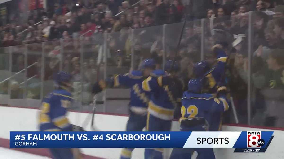 Falmouth advances in hockey playoffs