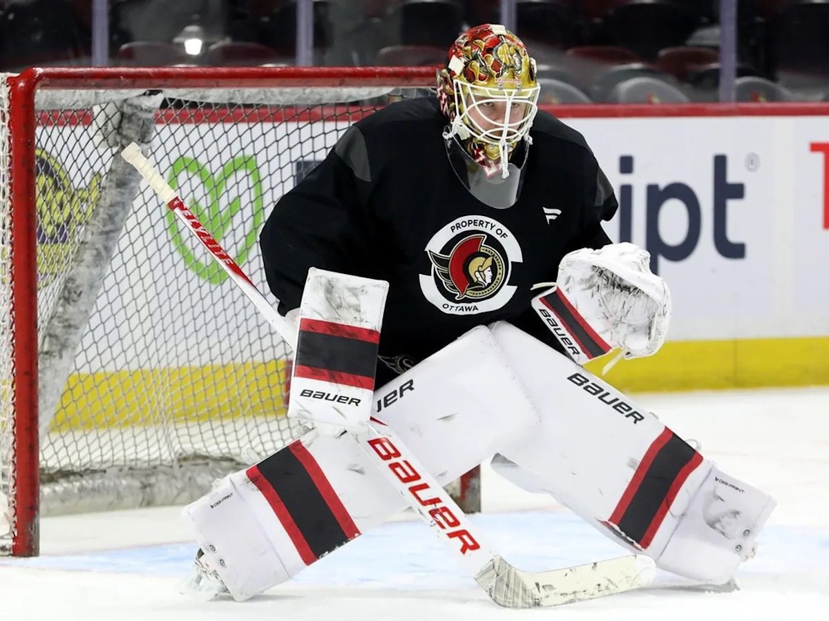 Ottawa Senators' non-Olympians hit the ice to prepare for playoff push
