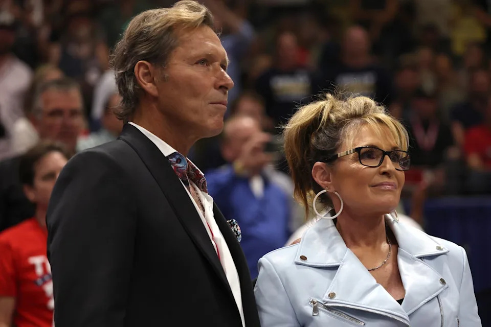 Duguay’s girlfriend, politician Sarah Palin, has previously spoken briefly about his health issues (Getty Images)