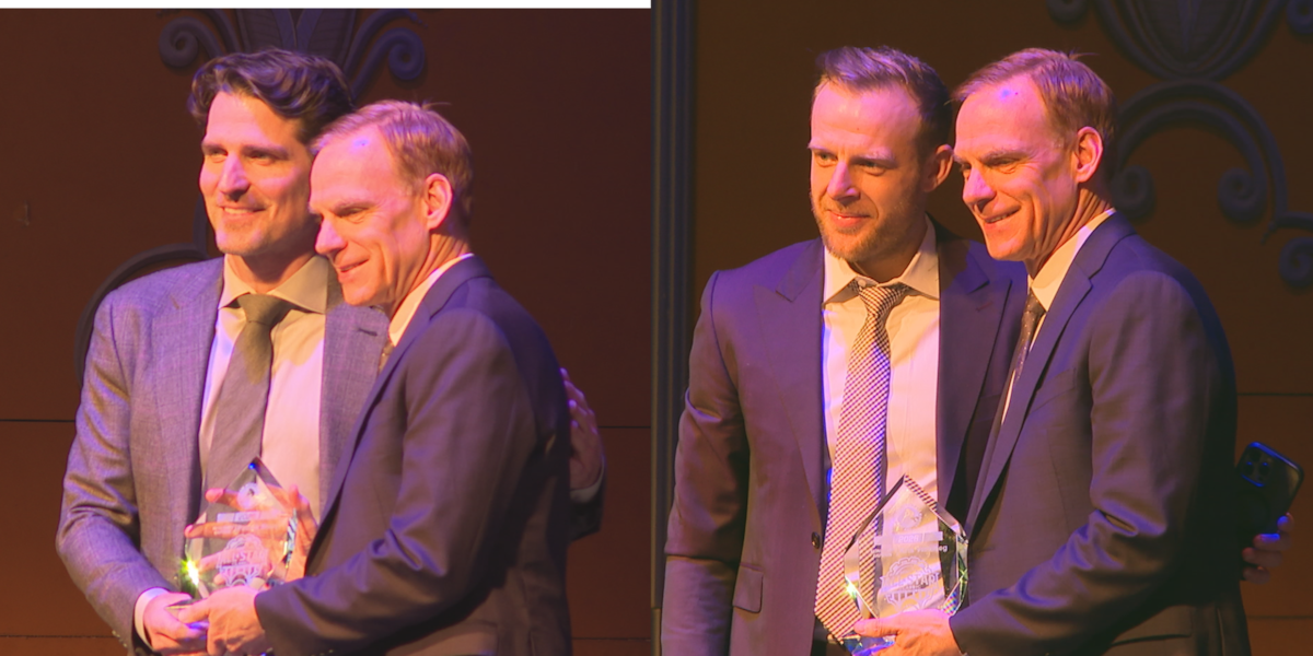 Blackhawks Stanley Cup Champs honored at AHL Hall of Fame Induction