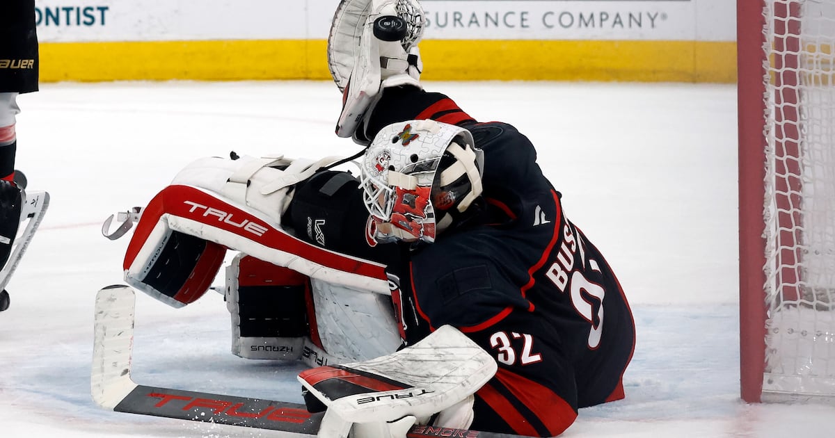 Brandon Bussi records second shutout as Carolina Hurricanes beat New York Rangers