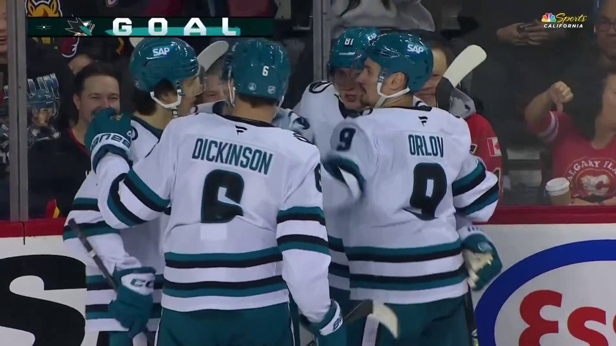 Sharks’ Adam Gaudette scores in third consecutive game – NBC Sports Bay Area & California