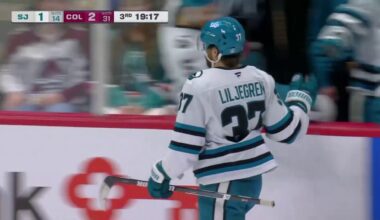 Sharks’ Timothy Liljegren scores first goal of NHL season – NBC Sports Bay Area & California