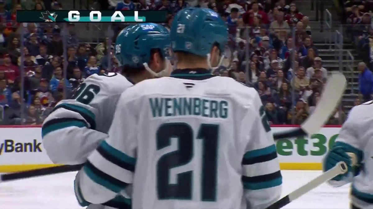 Philipp Kurashev’s late goal ties Sharks vs. Avalanche game – NBC Sports Bay Area & California