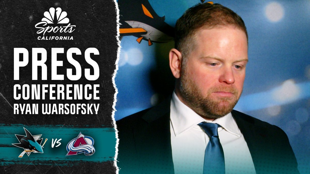 Ryan Warsofsky glad for Sharks’ upcoming Olympic break – NBC Sports Bay Area & California