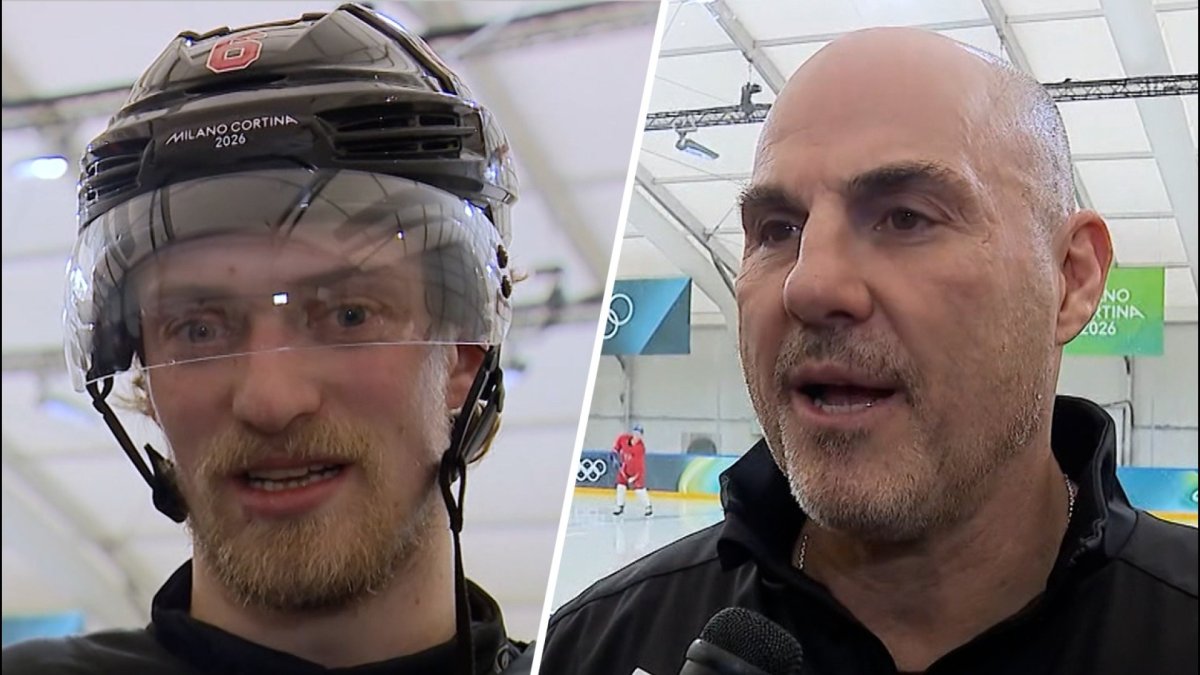 Watch Travis Sanheim, Rick Tocchet speak on arriving to Olympics – NBC Sports Philadelphia