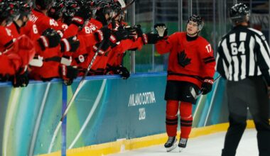 Watch Celebrini score a penalty shot as Canada wins big – NBC Bay Area