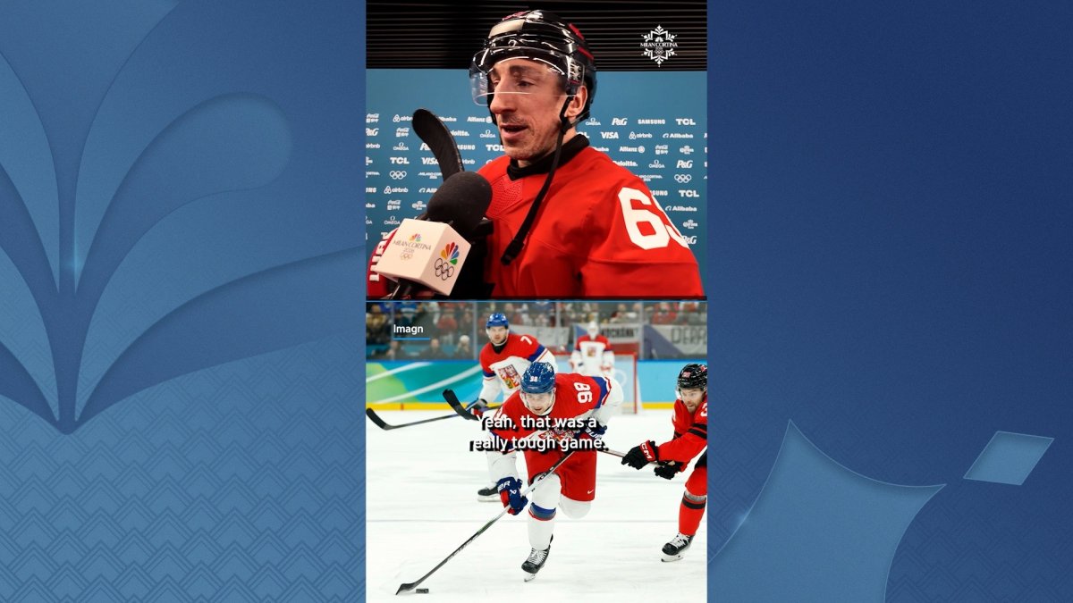 Watch Team Canada men’s hockey players reflect on overtime win against Czechia – NBC 6 South Florida