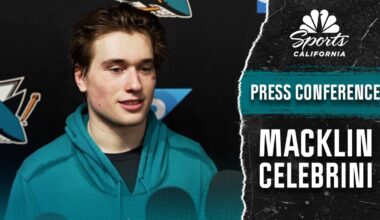 Macklin Celebrini ‘excited’ to regroup with Sharks after break – NBC Sports Bay Area & California