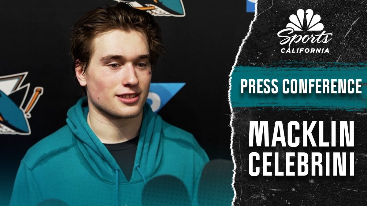 Macklin Celebrini ‘excited’ to regroup with Sharks after break – NBC Sports Bay Area & California