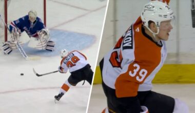 Watch Matvei Michkov score overtime winner in Flyers vs. Rangers – NBC Sports Philadelphia