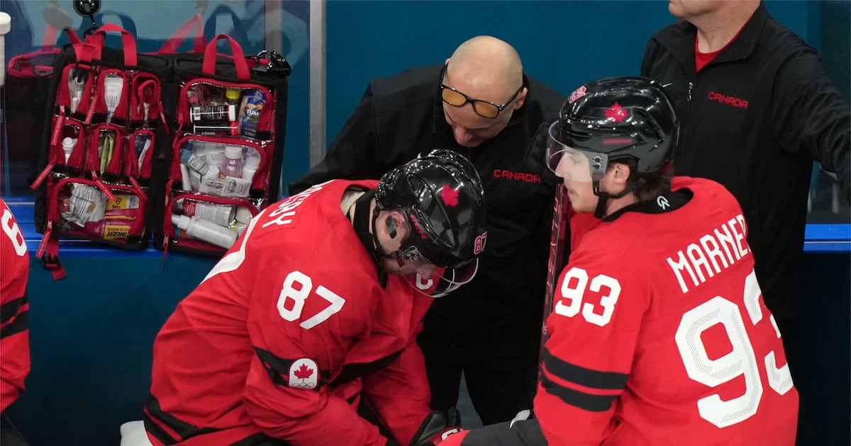 Sidney Crosby to test injury, unlikely to play against Finland