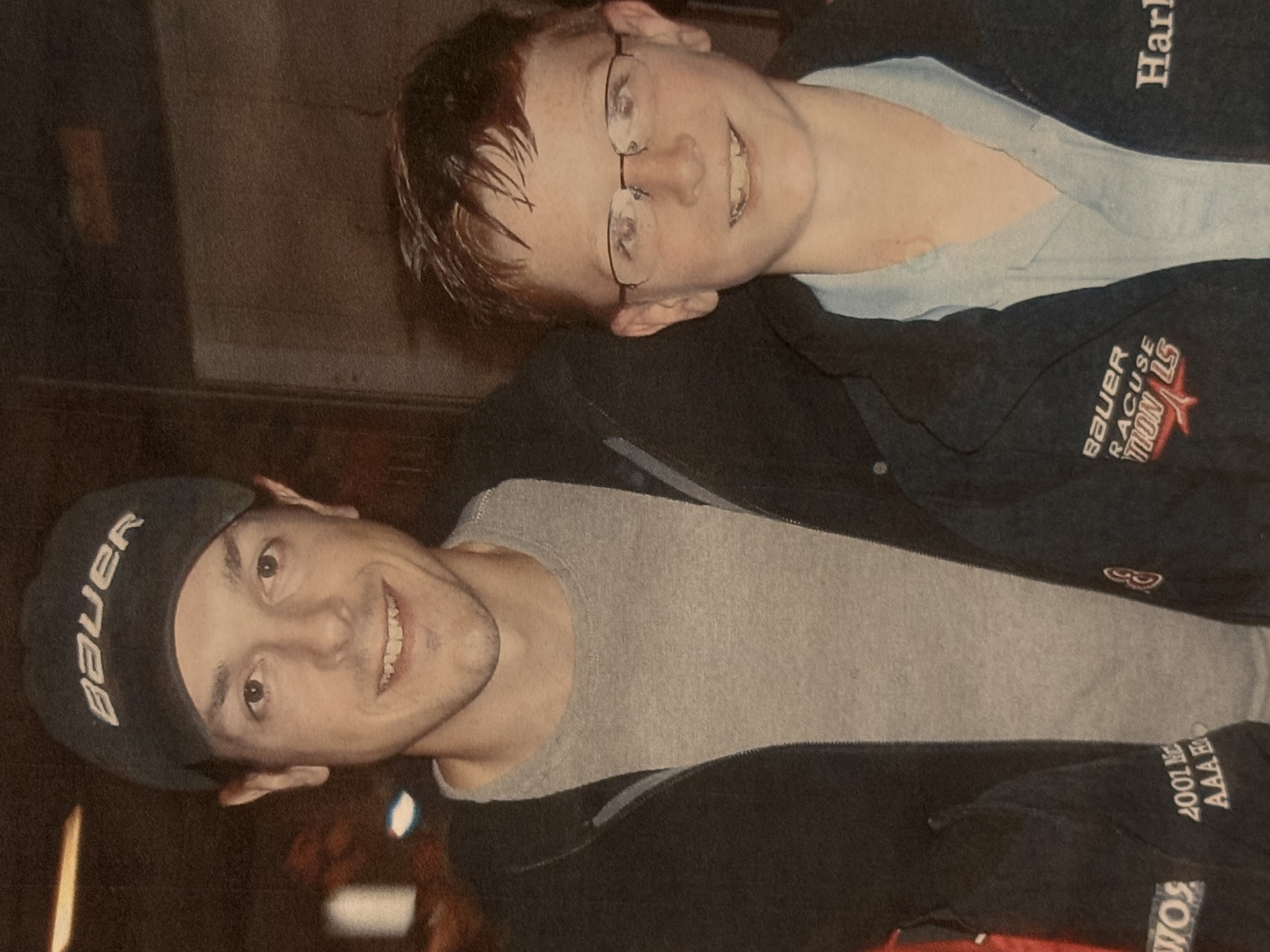 One of Thomas Harley's favorite players growing up was Daniel Brière, left. Before he switched to jersey No. 55 for the Dallas Stars, he wore 48 because of Brière.