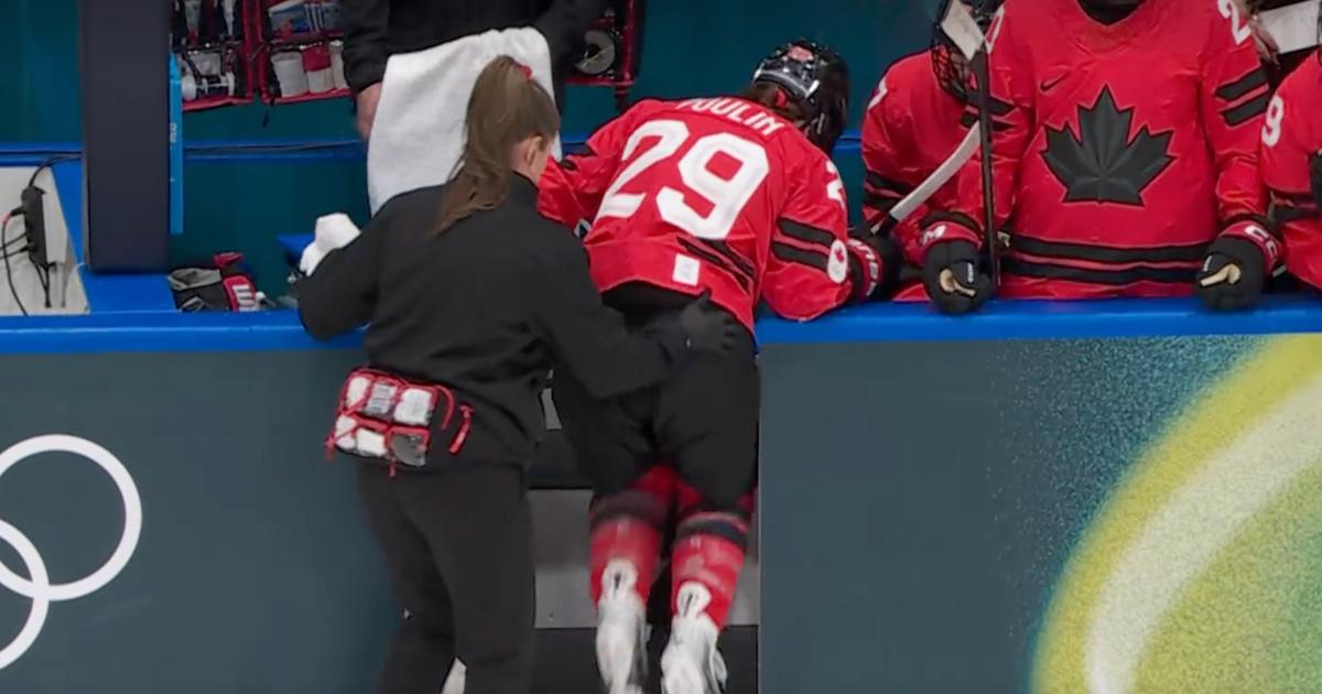 Team Canada appears to suffer a catastrophic injury today against Czechia