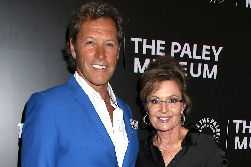 Ron Duguay and Sarah Palin in New York City on May 6, 2024Credit: AFF-USA/Shutterstock