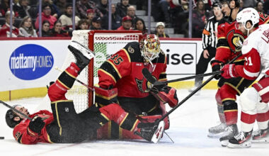 Player Grades: Brady Tkachuk scores, blown coverage in OT costs Senators in return from Olympic break