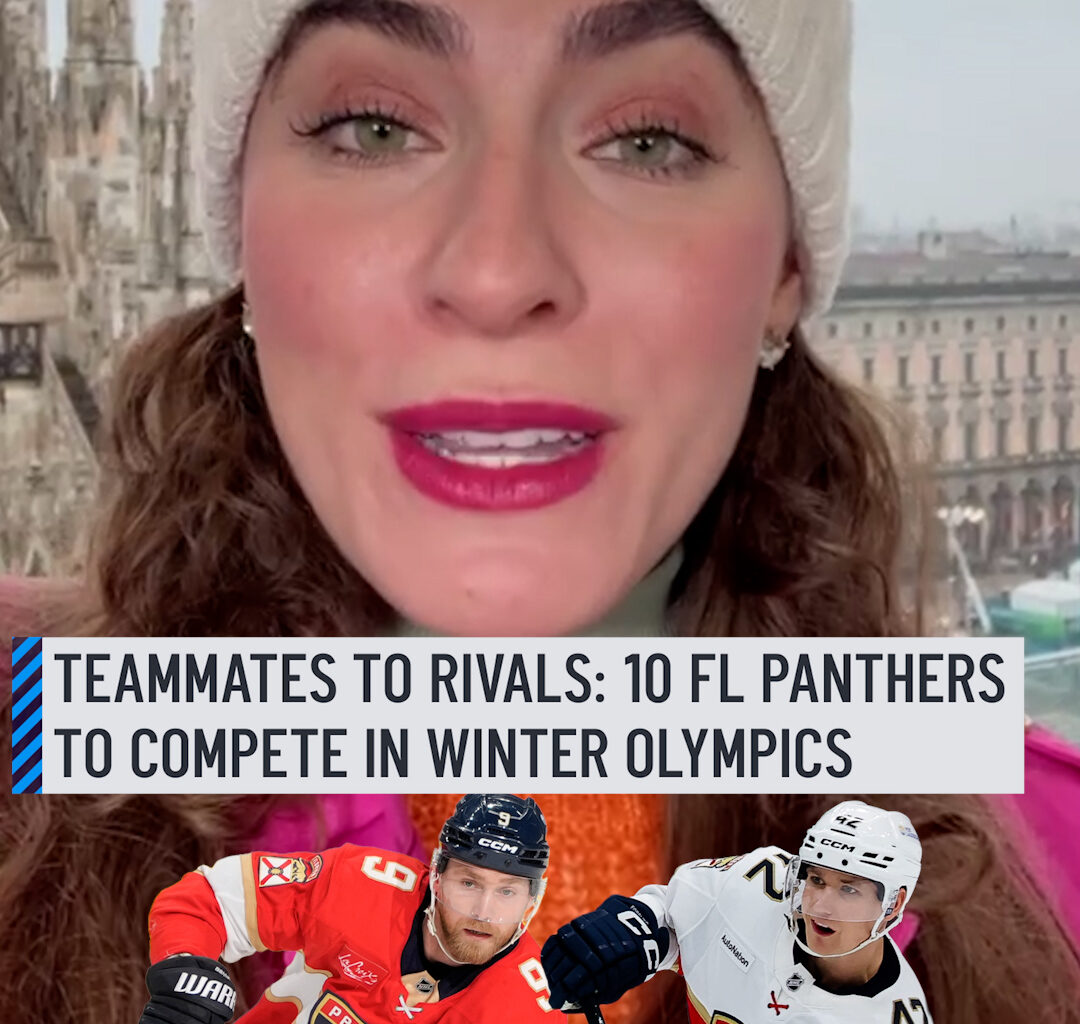 The Florida Panthers will be well represented at the 2026 Milan Cortina Olympics with ten players set to hit the ice and compete for gold. The Olympic men's ice hockey tournament will run from Feb. 12-22 and NHL players are competing in the Olympics for the first time since 2014, when Canada defeated Sweden for gold. More details: https://www.nbcmiami.com/olympics/2026-milan-cortina/florida-panthers-players-to-watch-at-the-milan-cortina-olympics/3759778/ #winterolympics #hockey #panthers #florida