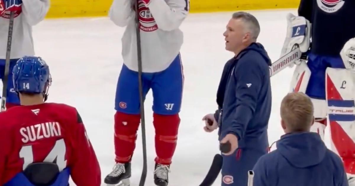 Martin St. Louis dévoile son alignement en vue du match de demain