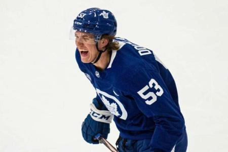 Toronto Maple Leafs prospect Curtis Douglas (#53)