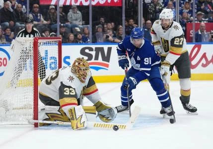 The Leafs and Golden Knights both have 27 wins. Unfortunately, one is in 7th place in their division while the other leads the Pacific Division