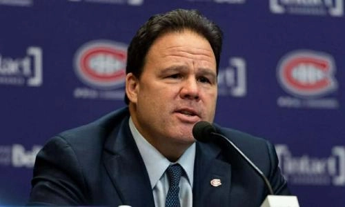 Photo of Canadiens president Jeff Gorton