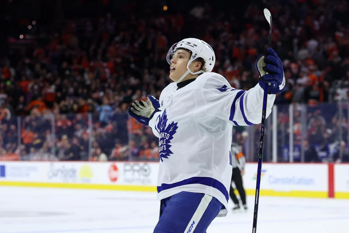 Easton Cowan’s path to the Leafs’ top six is starting to take shape