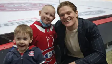 Cole Caufield shares powerful moment with young Canadiens fan battling cancer