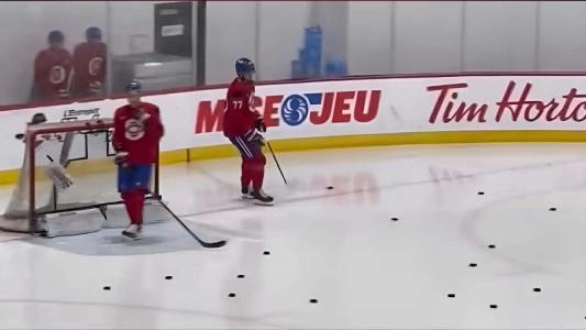 Photo of Kirby Dach and Ivan Demidov