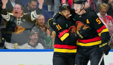 Canucks: Tyler Myers sits out against Jets in advance of possible trade