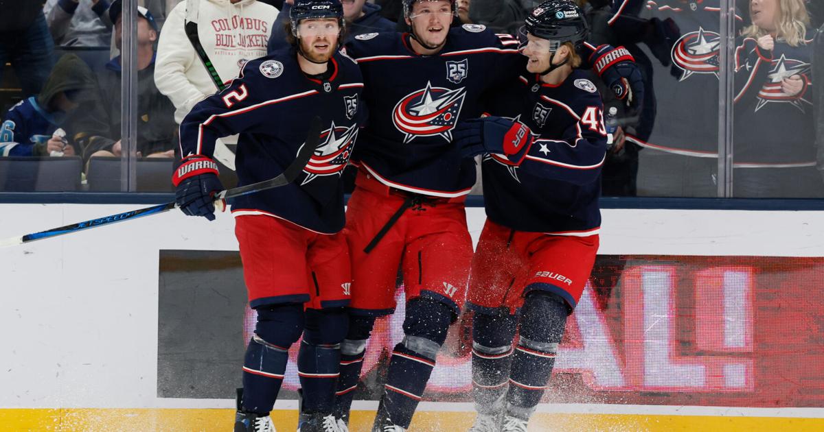 Johnson has goal and an assist in Blue Jackets' 5-3 win over Blues | National Sports