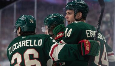 Wild beat Oilers 7-3, Hughes sets franchise record |