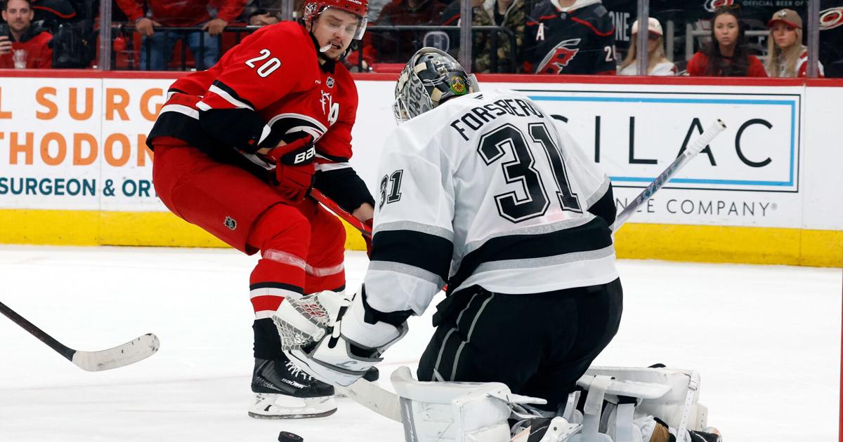 Aho's overtime goal lifts Hurricanes to 3-2 win over Kings | National Sports