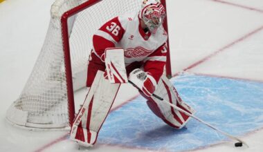 Gibson and Raymond power Red Wings to a 2-0 victory over the Avalanche | Sports