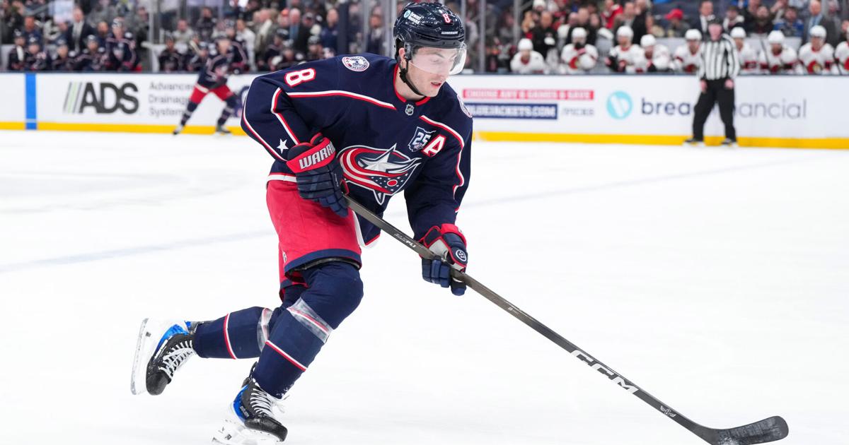 Zach Werenski's milestone season propels Blue Jackets defenseman to 1st Olympics | Sports