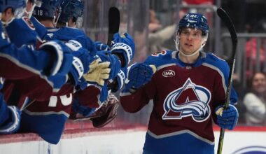 Lehkonen scores 2 goals and MacKinnon reaches 700 assists as Avalanche sink Sharks, 4-2 | National Sports