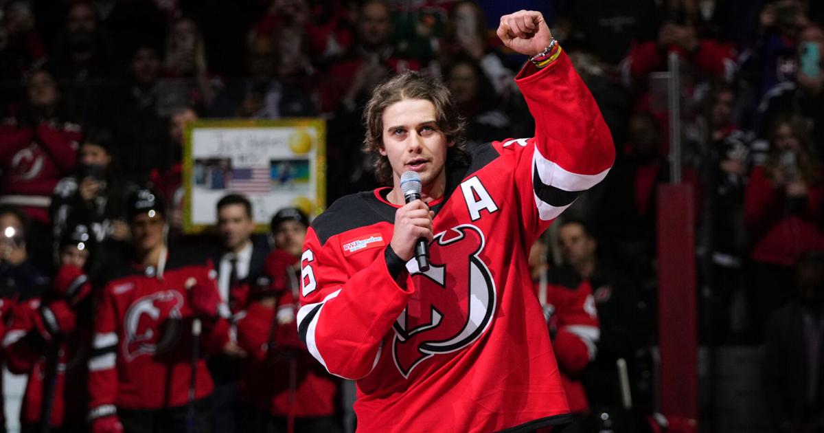 Olympic star Jack Hughes returns to NHL, jokes about his missing teeth as Devils resume playoff push | National Sports