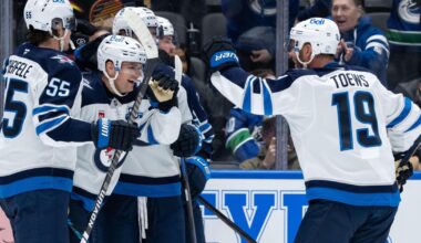Cole Perfetti scores in overtime in the Jets' 3-2 victory over the Canucks | National Sports