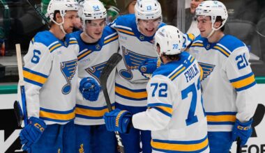 Holloway has hat trick in injury return to lead Blues past Kraken, 5-1 | National Sports