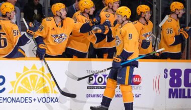 O'Reilly scores late and Predators use 3 goals in the 3rd period to beat the Blackhawks 4-2 | National Sports