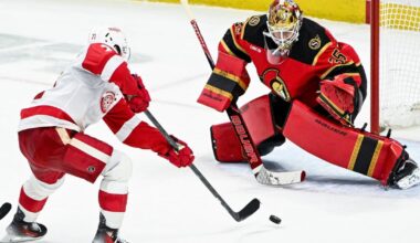 Dylan Larkin scores his 2nd goal of game in OT to lift Red Wings past Senators, 2-1 | Sports