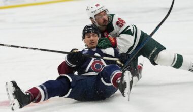 U.S. Olympian Matt Boldy has 2 goals and 2 assists in Wild's 5-2 win over Avs :: WRALSportsFan.com